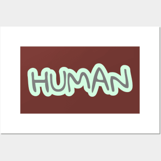 Human-type Posters and Art